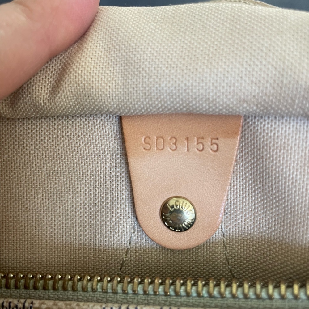 Louis Vuitton Speedy 30 Azur - Picture 3 of 12